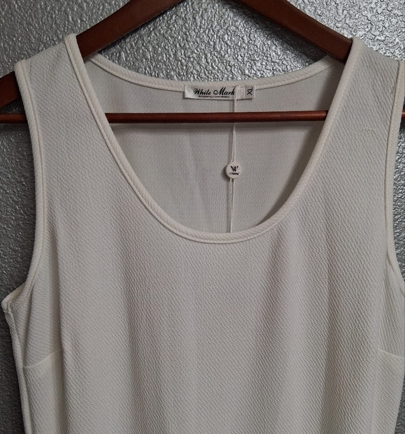 NWT White Mark Sleeveless Fit & Flare Dress  Size XL - Picture 2 of 13